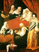 Francisco de Zurbaran birth of the virgin oil painting artist